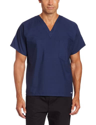 Landau Unisex Scrub Top Landau Unisex Scrub Top - 25 Cheap Scrub Sets for Medical Professionals