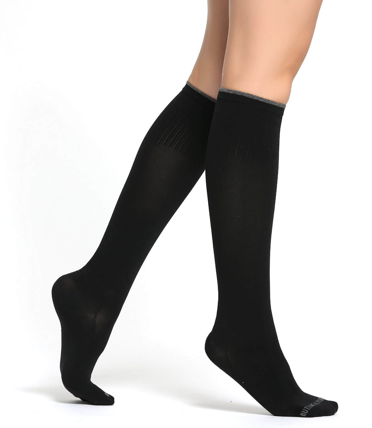 Buttons Pleats Compression Socks Buttons & Pleats Compression Socks