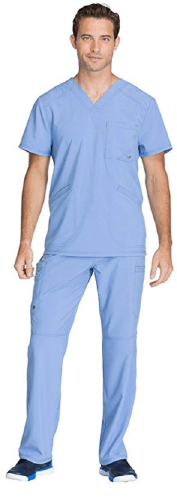 Cherokee Infinity Men's V-Neck Top and Cargo Pant Scrub Set Cherokee Infinity Men's V-Neck Top and Cargo Pant Scrub Set - 25 Cheap Scrub Sets for Medical Professionals